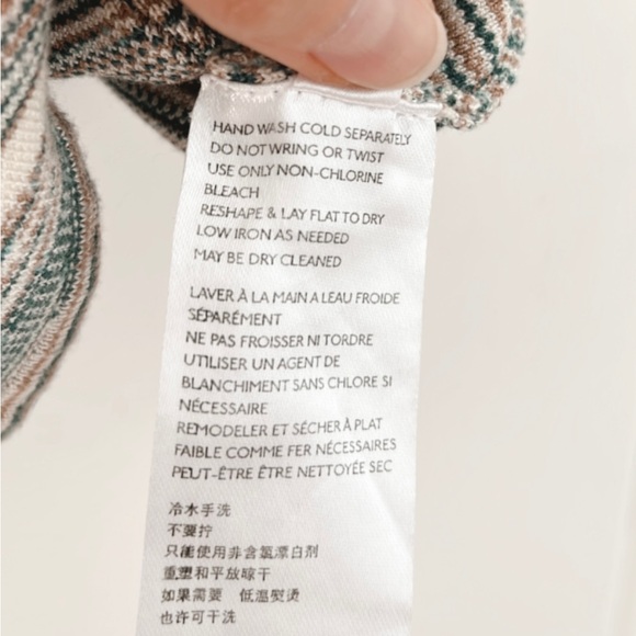 Anthropologie Reed Sweater Corset Top Bralette Cropped Neutral Women Small - Picture 11 of 14